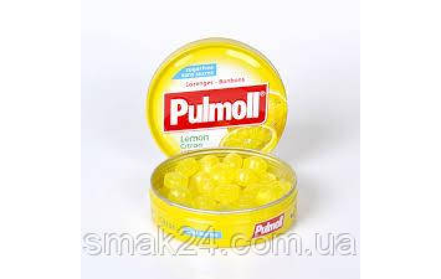 Леденцы (конфеты) Лимон + витамин С БЕЗ САХАРА Pulmoll Lemon Citron + vitanin C 45г Германия