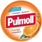 Леденцы (конфеты) Апельсин + витамин С БЕЗ САХАРА Pulmoll Orange +vitamin C 45г Германия