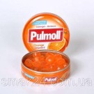 Леденцы (конфеты) Апельсин + витамин С БЕЗ САХАРА Pulmoll Orange +vitamin C 45г Германия