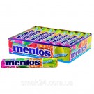 Жувальні драже мікс фруктовий Веселка Mentos Rainbow (7 смаків) 37.5 г