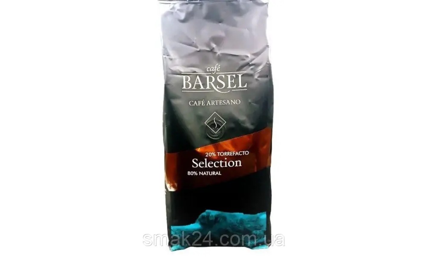 Кава в зернах 80% натуральна 20% смажена з цукром Barsel Cafe Artesano Classic 1кг Іспанія