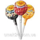 Конфеты на палочке три вкуса Цветной язык Chupa Chups Zungen-Maler 10шт/120г Испания