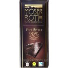 Шоколад черный 90% какао Moser Roth Edel Bitter 90% cacao 125г Германия