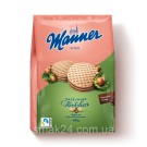 Міні-Тарталетки (Вафлі) Віденські з шоколадно-горіховим кремом Manner Wien Haselnuss 400г Австрія