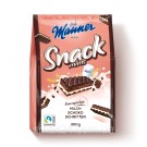 Міні-Вафлі Венські з молочним і шоколадно-горіховим кремом Manner Wien Snack Knusprige 300 г Австрія