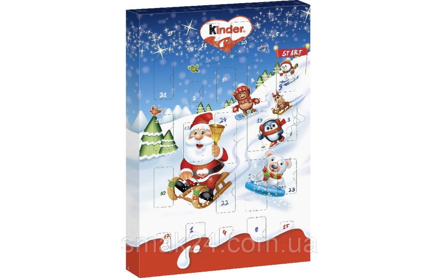 Адвент - календарь Kinder Ferrero 150г (24шт) Италия