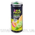 Напій негазований мультифруктовий 21% соку Dr+ Fruit з/б 0.33 л Польща