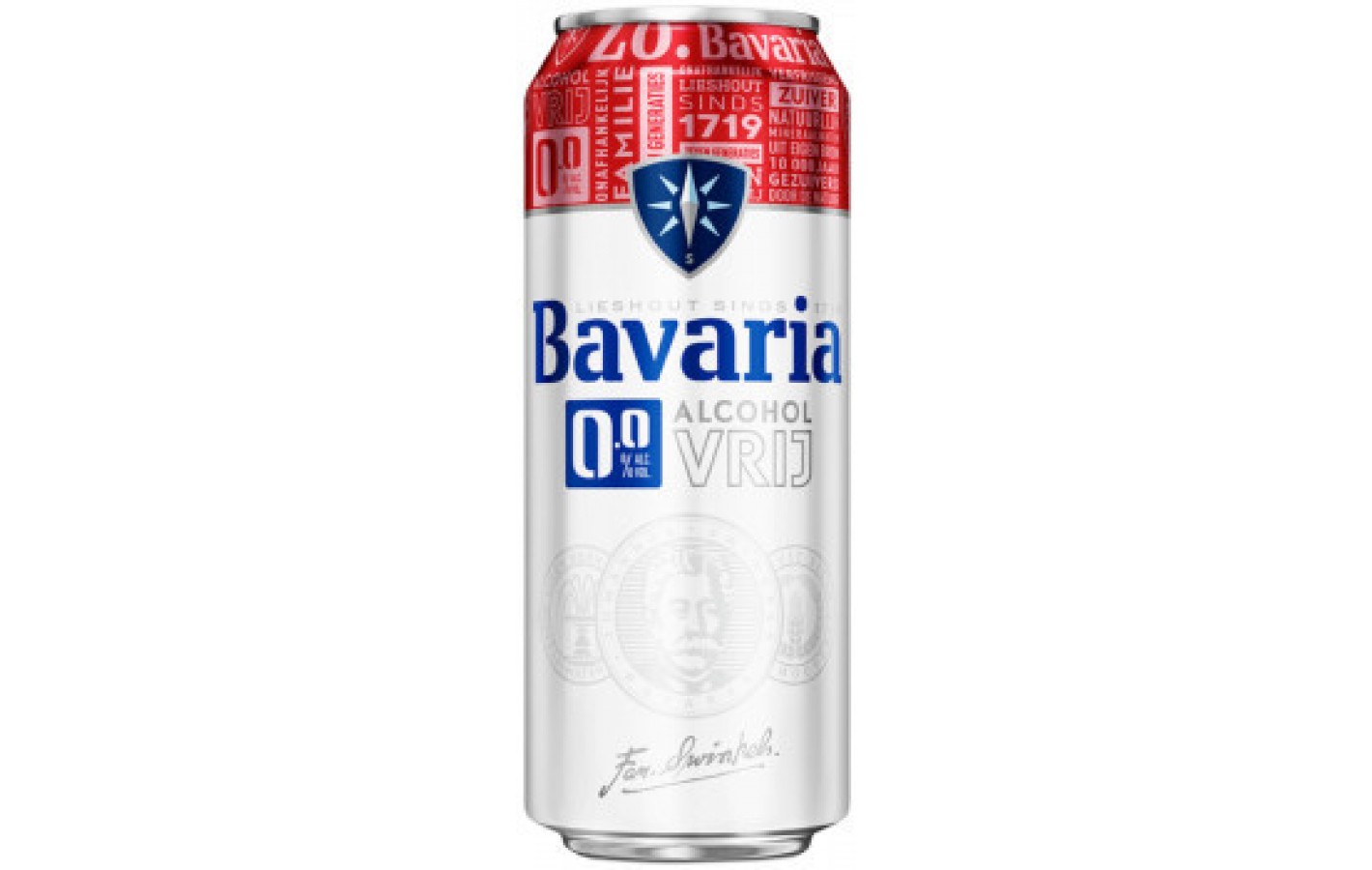 Пиво світле Bavaria безалкогольне 0,5 літра 0% Нідерланди