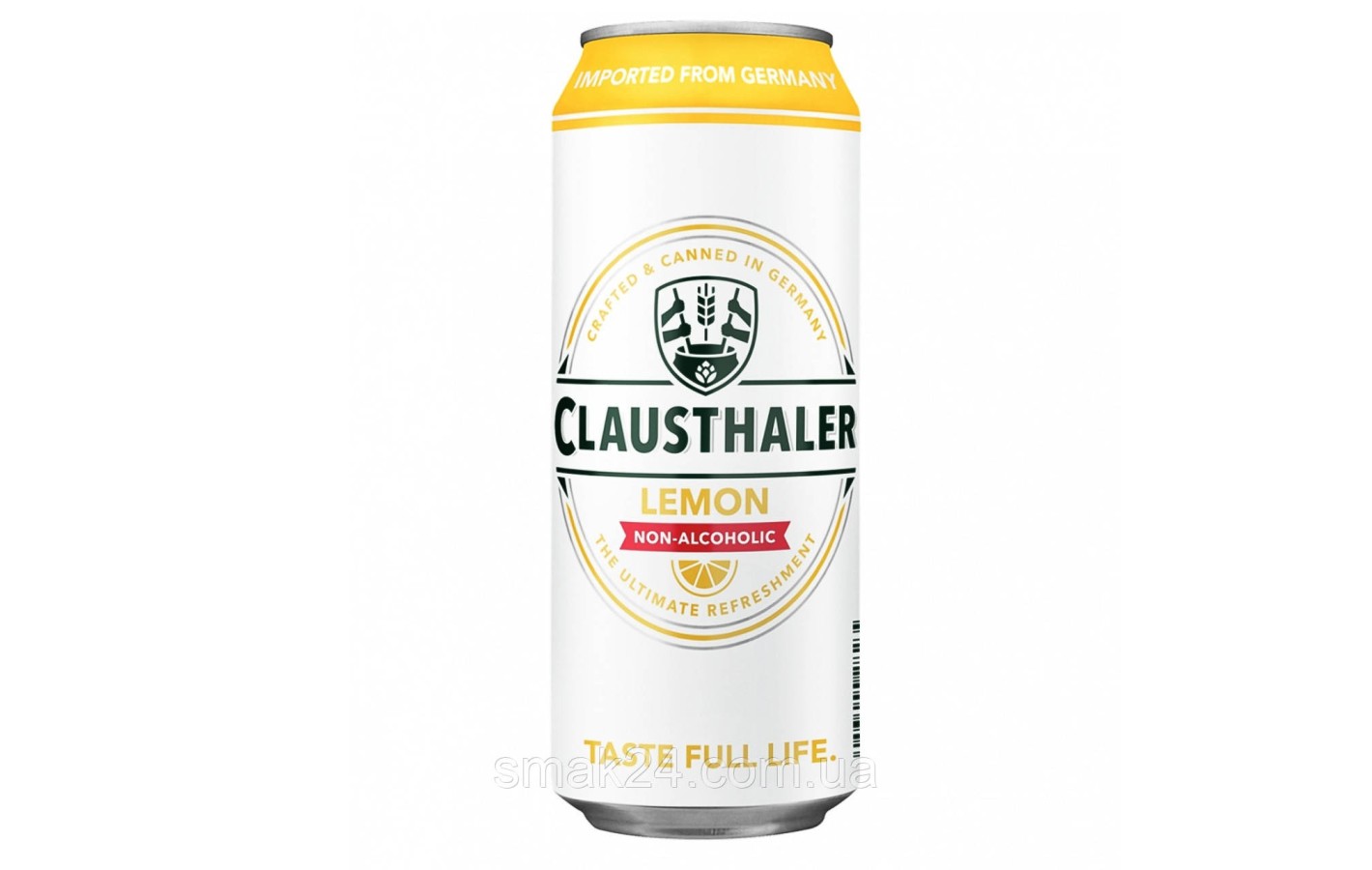 Пиво фільтроване безалкогольне Clausthaler Lemon 0,5% 0.5л Німеччина