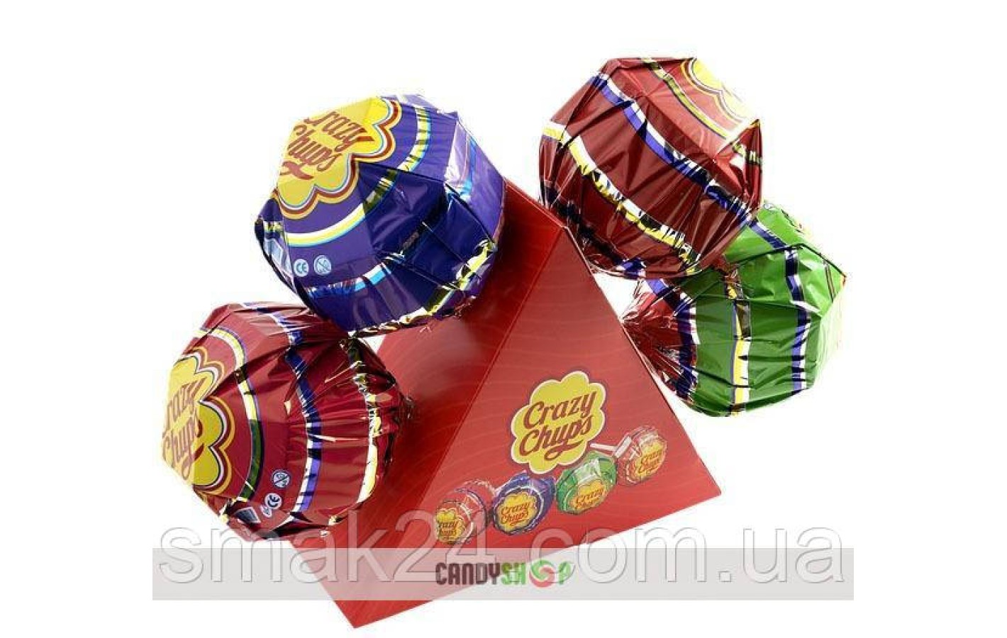 Цукерка Crazy Chups 80г