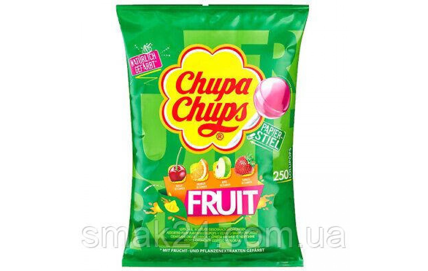 Конфеты на палочке Чупа Чупс четыре вкуса Chupa Chups 1шт(12г) Испания