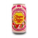 Напиток газированный со вкусом клубники со сливками Chupa Chups Strawberry&Cream 345мл ж/б Корея