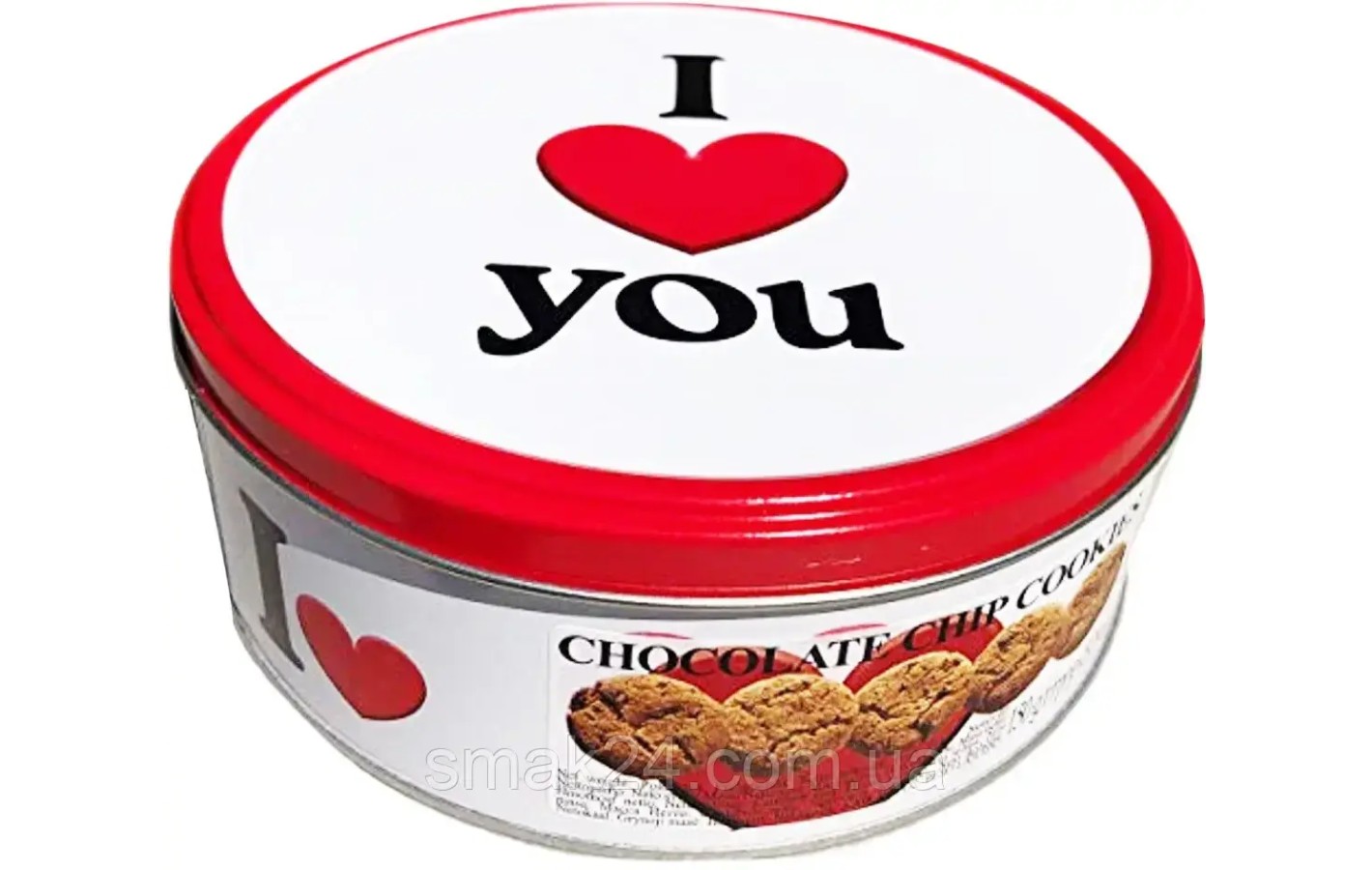 Печиво вершкове Jacobsens Bakery I LOVE YOU в ж/б 150 г Данія