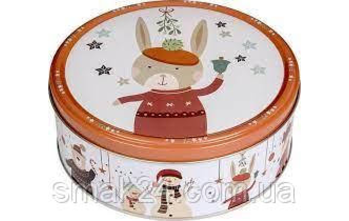 Печенье сливочное Зимний Лес Jacobsens Acobsens  Bakery  Winter Woodland  в ж/б 150 г Дания