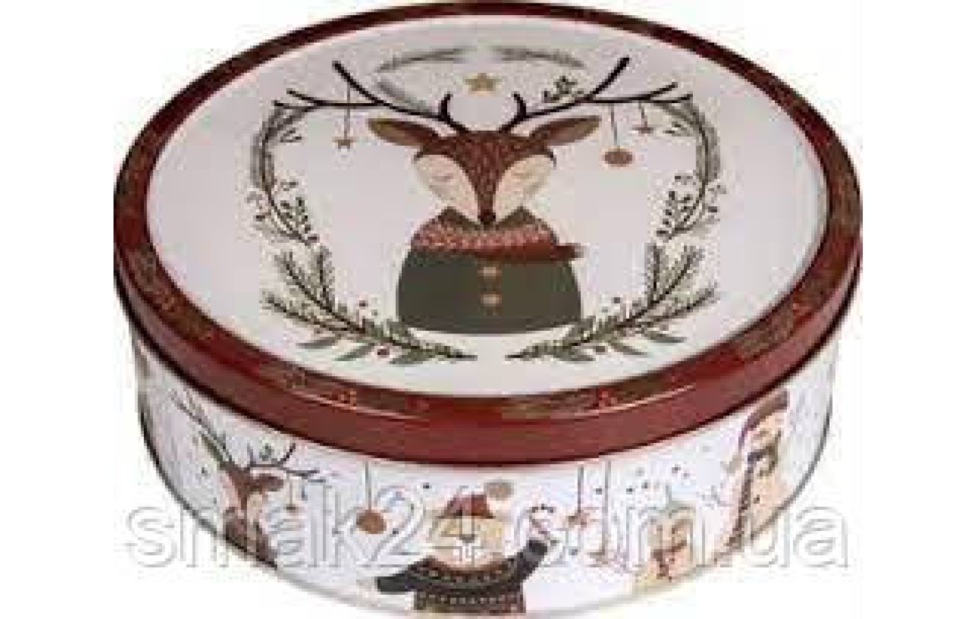 Печенье сливочное Зимний Лес Jacobsens Acobsens  Bakery  Winter Woodland  в ж/б 150 г Дания