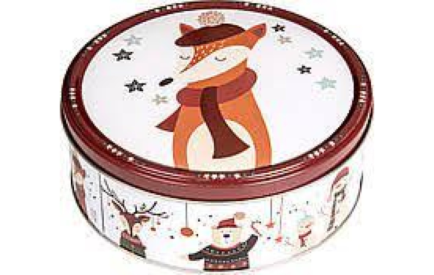 Печенье сливочное Зимний Лес Jacobsens Acobsens  Bakery  Winter Woodland  в ж/б 150 г Дания