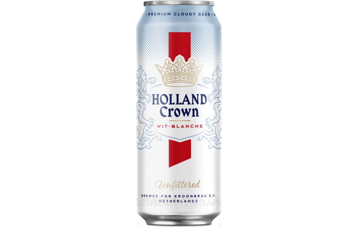 Пиво светлое не фильтрованное Holland Crown Wit-Blanche 5% 0.5л ж/б Нидерланды