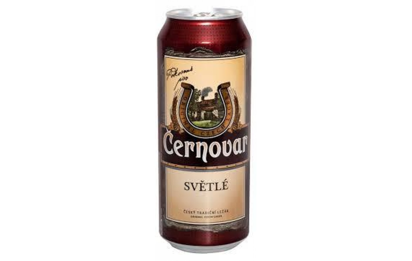Пиво фильтрованное светлое Cernovar Svetle 0,5 ж/б 4,9% Чехия