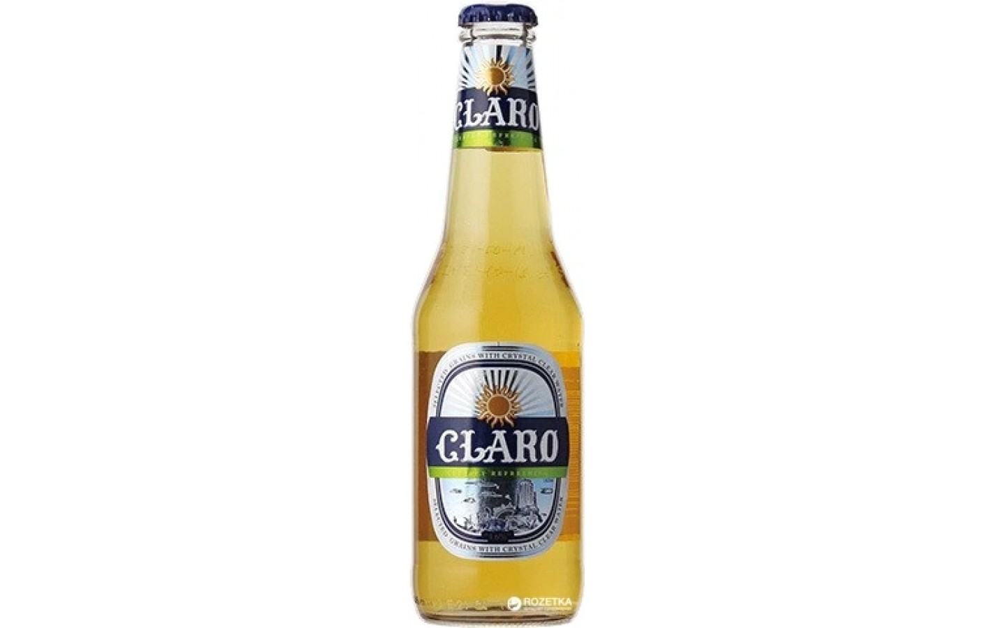 Пиво светлое фильтрованное Claro 4.6% 0.33л стекло Нидерланды
