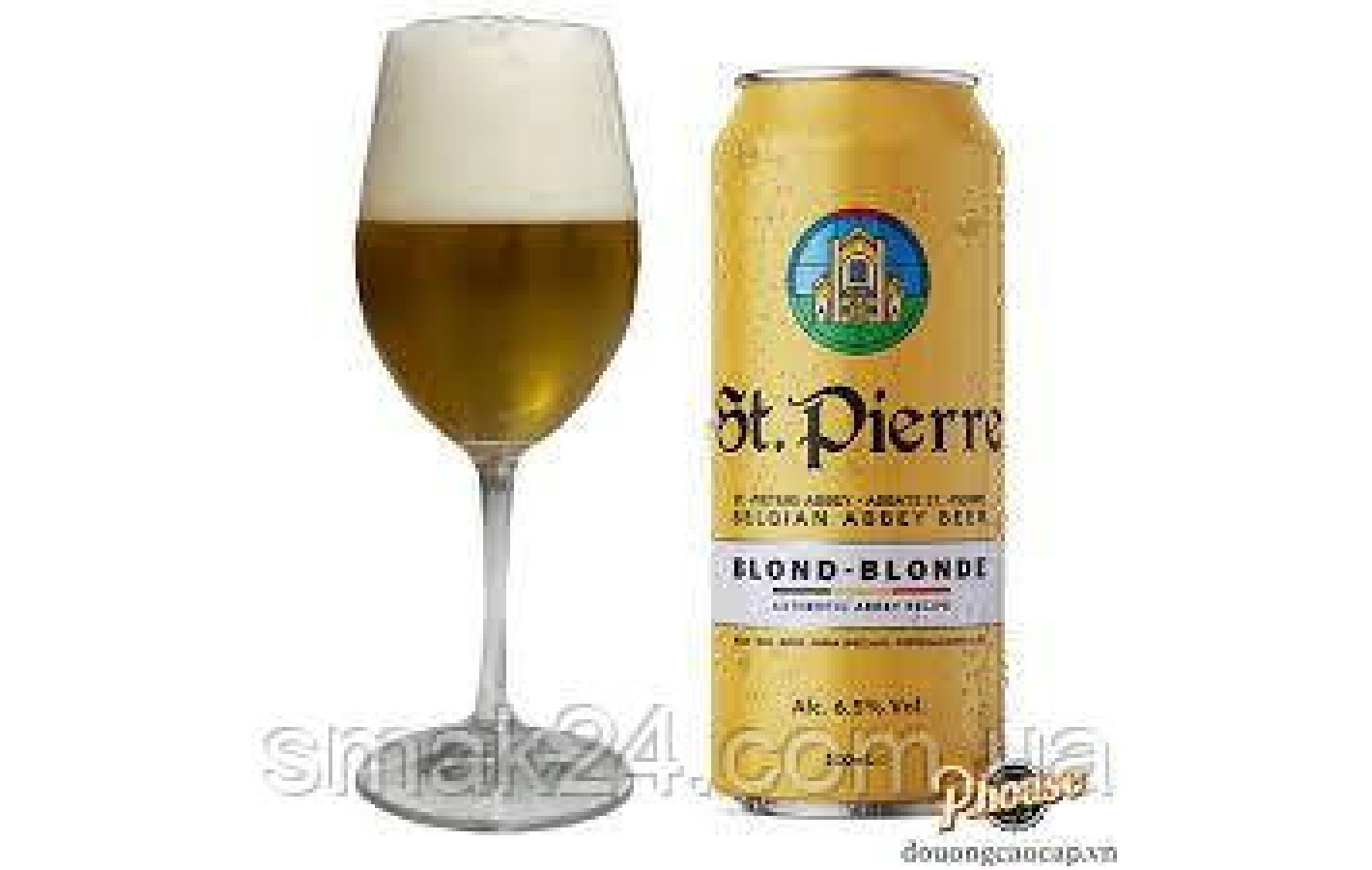 Пиво светлое фильтрованное St.Pierre BLond-BLonde 6.5% 0.5л Бельгия