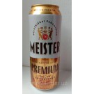 Пиво светлое фильтрованное Meister Premium 5% 0.5л Литва