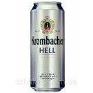 Пиво светлое Krombacher Hell  0.5л 5% Германия