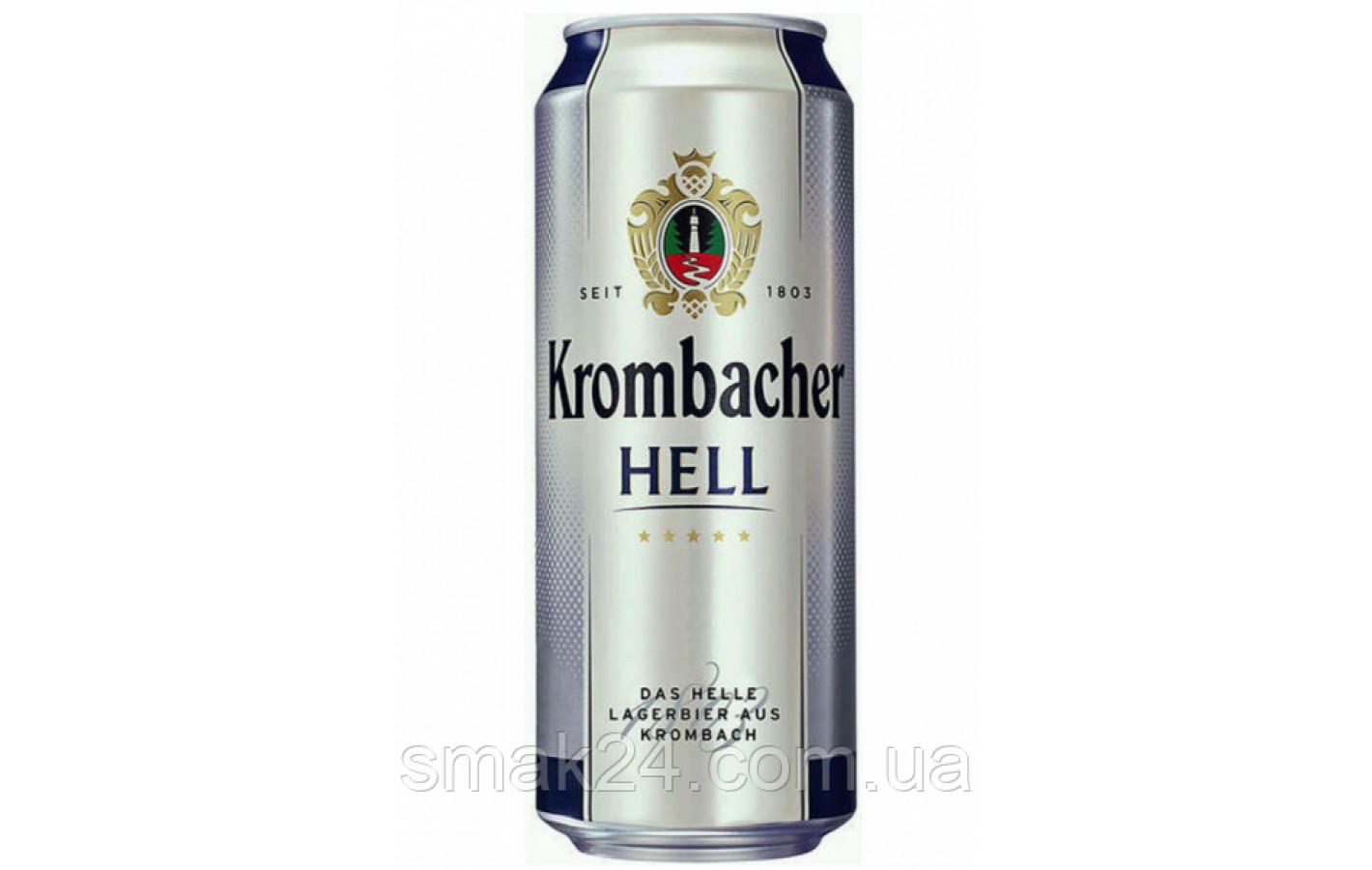 Пиво светлое Krombacher Hell  0.5л 5% Германия