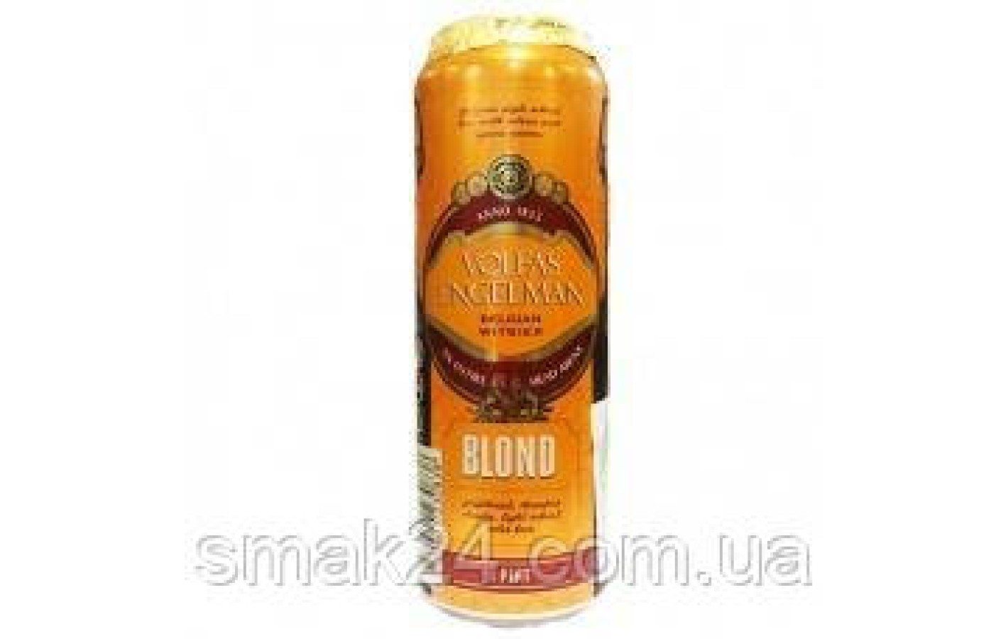 Пиво светлое нефильтрованное Volfas Engelman Blond 4.5% 0.568л Литва