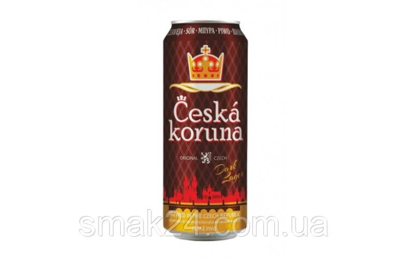 Пиво темное Ceska koruna Dark  0.5л 4.5% Чехия