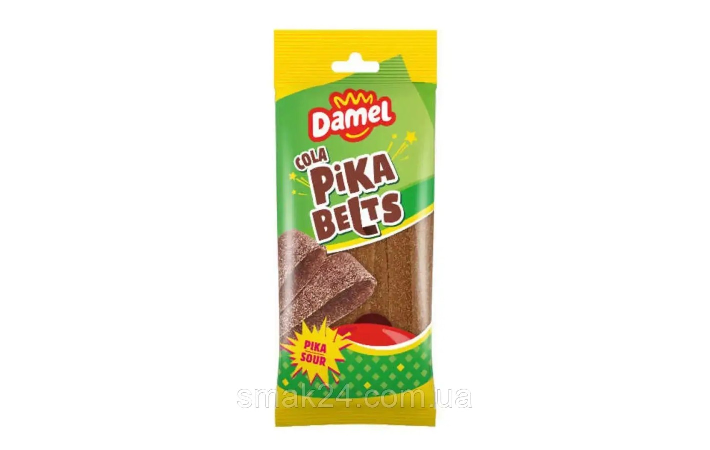 Желейні смужки Коли Damel Cola Pika Belts 100г Іспанія