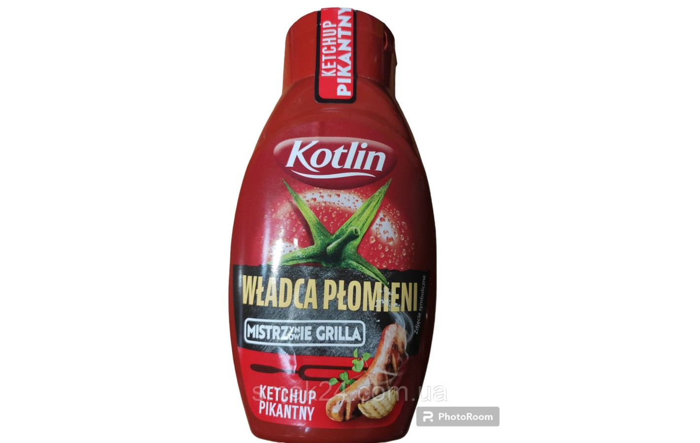 Кетчуп острый Король пламени БЕЗ ГЛЮТЕНА Kotlin Wladca Plomieeni 450г Польша