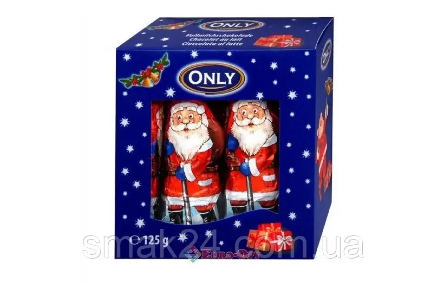 Шоколадні Санта-Клауси Riegelein Santa Clauses (10 шт.х12,5 г) 125 г Німеччина
