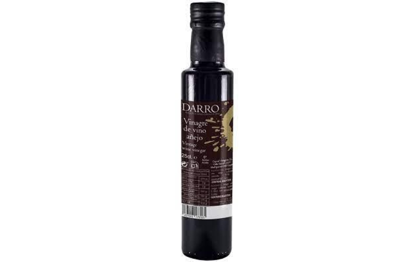 Винтажный винный уксус 6% Darro Vinagre de Vino Anejo 250мл Испания