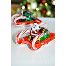 Льодяники Різдвяна Тростина БЕЗ ГЛЮТЕНУ Becky's 12 Candy Canes (12x12г) 144г Нідерланди