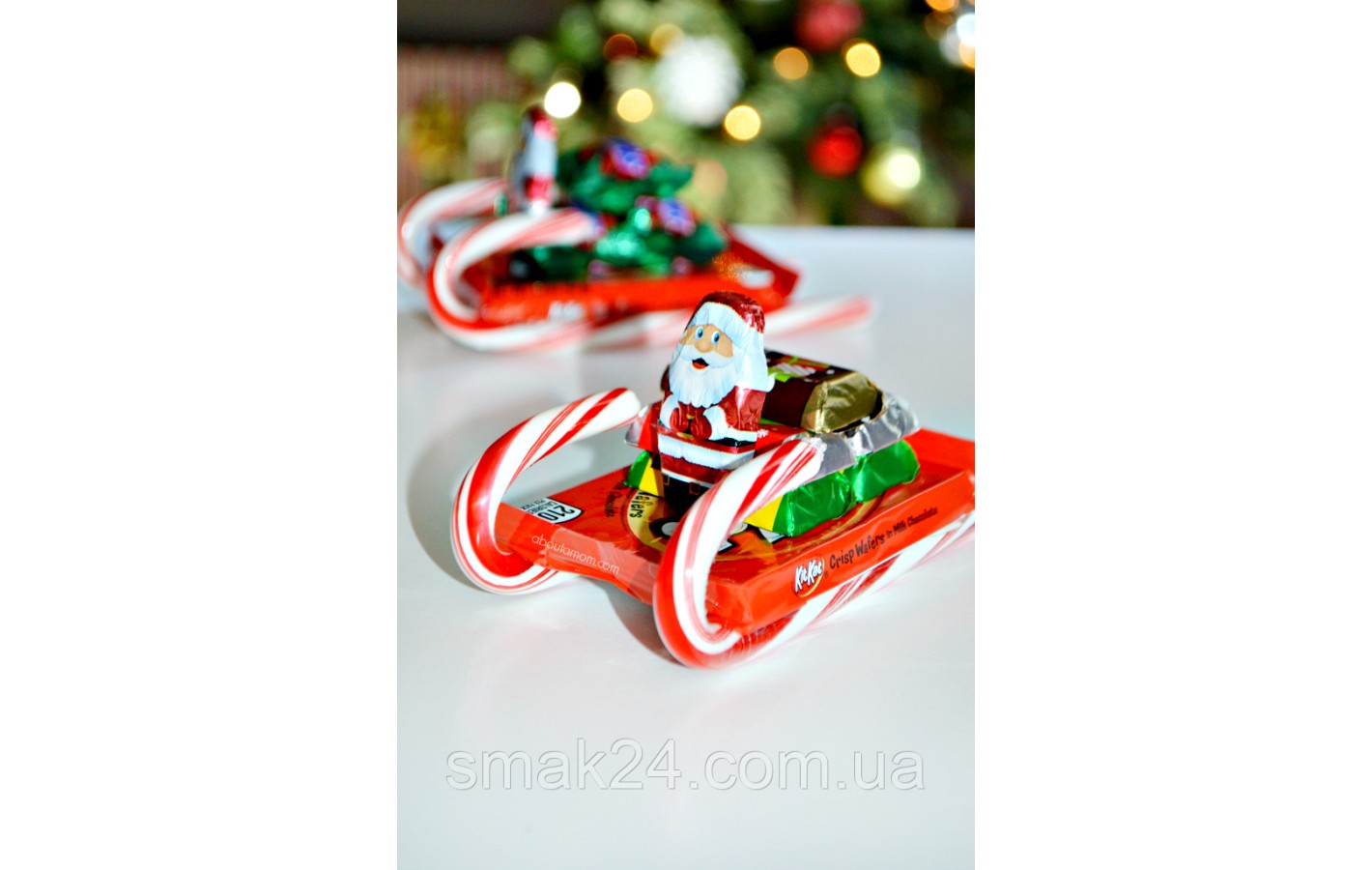 Льодяники Різдвяна Тростина БЕЗ ГЛЮТЕНУ Becky's 12 Candy Canes (12x12г) 144г Нідерланди