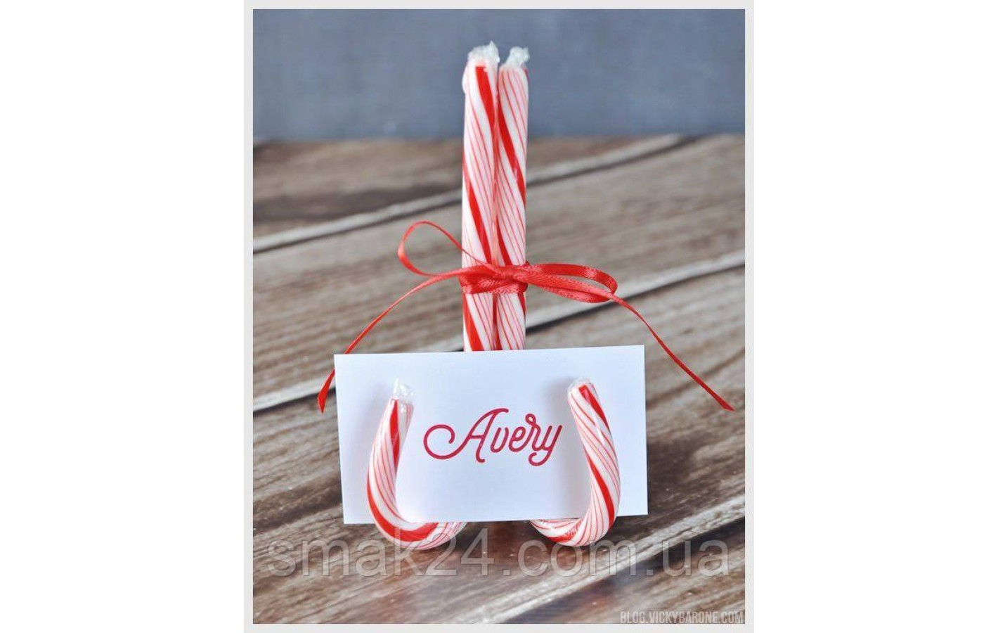 Леденцы Рождественская Трость БЕЗ ГЛЮТЕНА Becky's 12 Candy Canes (12x12г) 144г Нидерланды