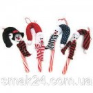 Леденцы Рождественская Трость БЕЗ ГЛЮТЕНА Becky's 12 Candy Canes (12x12г) 144г Нидерланды