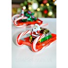 Леденцы Рождественская Трость БЕЗ ГЛЮТЕНА Becky's 12 Candy Canes (12x12г) 144г Нидерланды