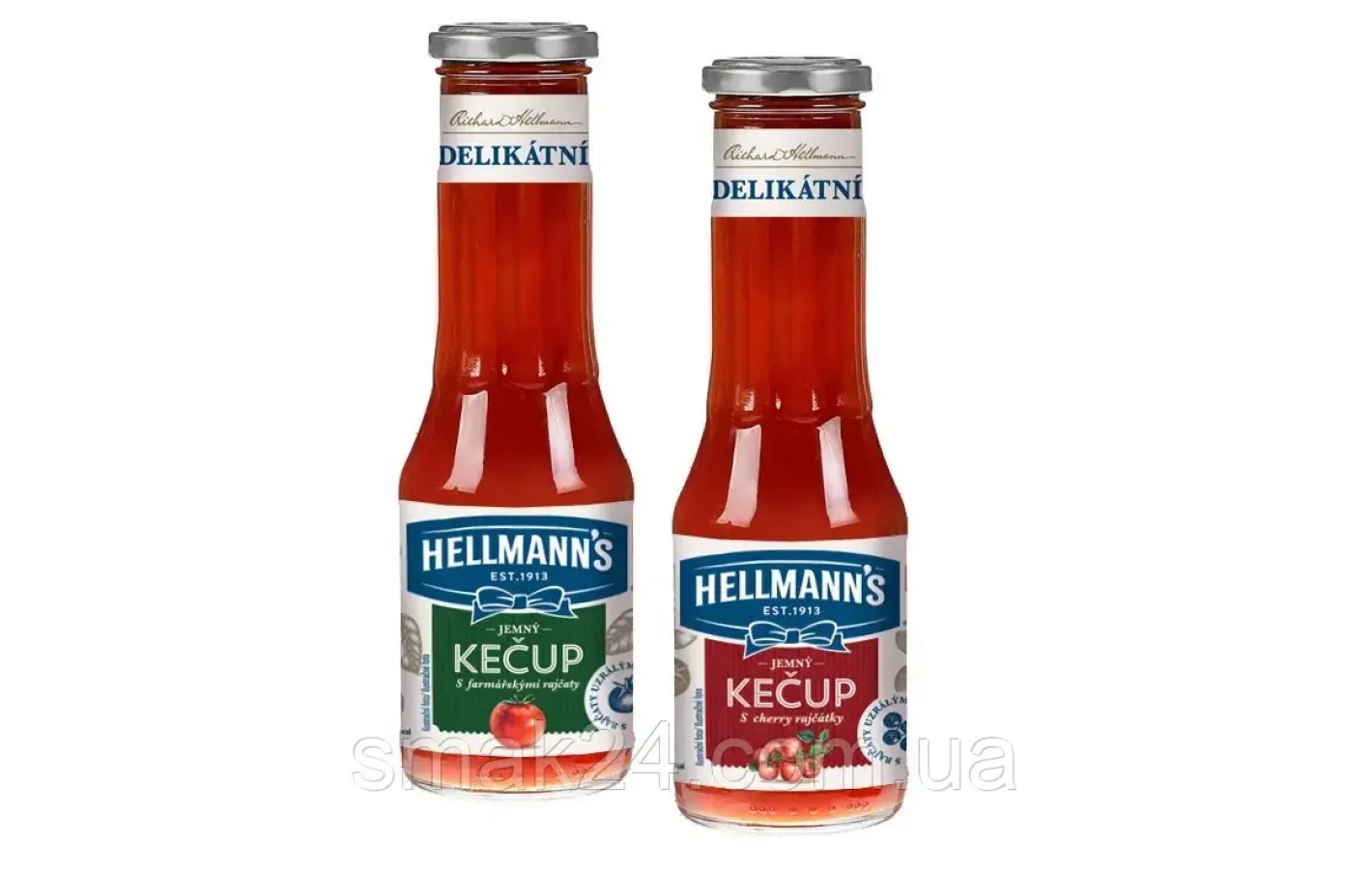 Нежный кетчуп с помидорами черри Hellmann's Delikatni Jemny s Cherry 320г Нидерланды