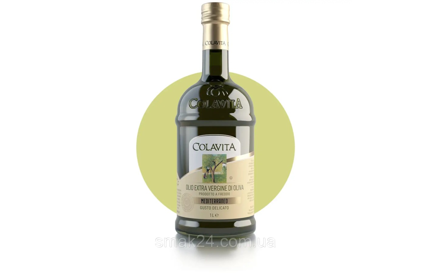 Олія оливкова Colavita Mediterraneo Olio Extra Vergine di Oliva 1л Італія