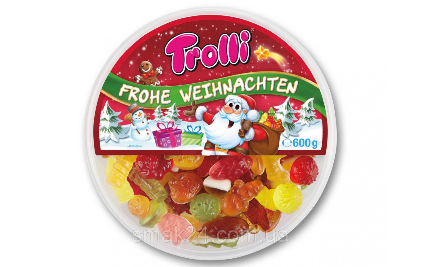 Желейні цукерки Trolli РОЖДІНСЬКИЙ МАРМЕЛАД Німеччина 600г