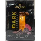 Цукерки асорті екстра-темного шоколаду з начинкою какао Socado Dark Chocolate Crema al Cacao 230г Італія
