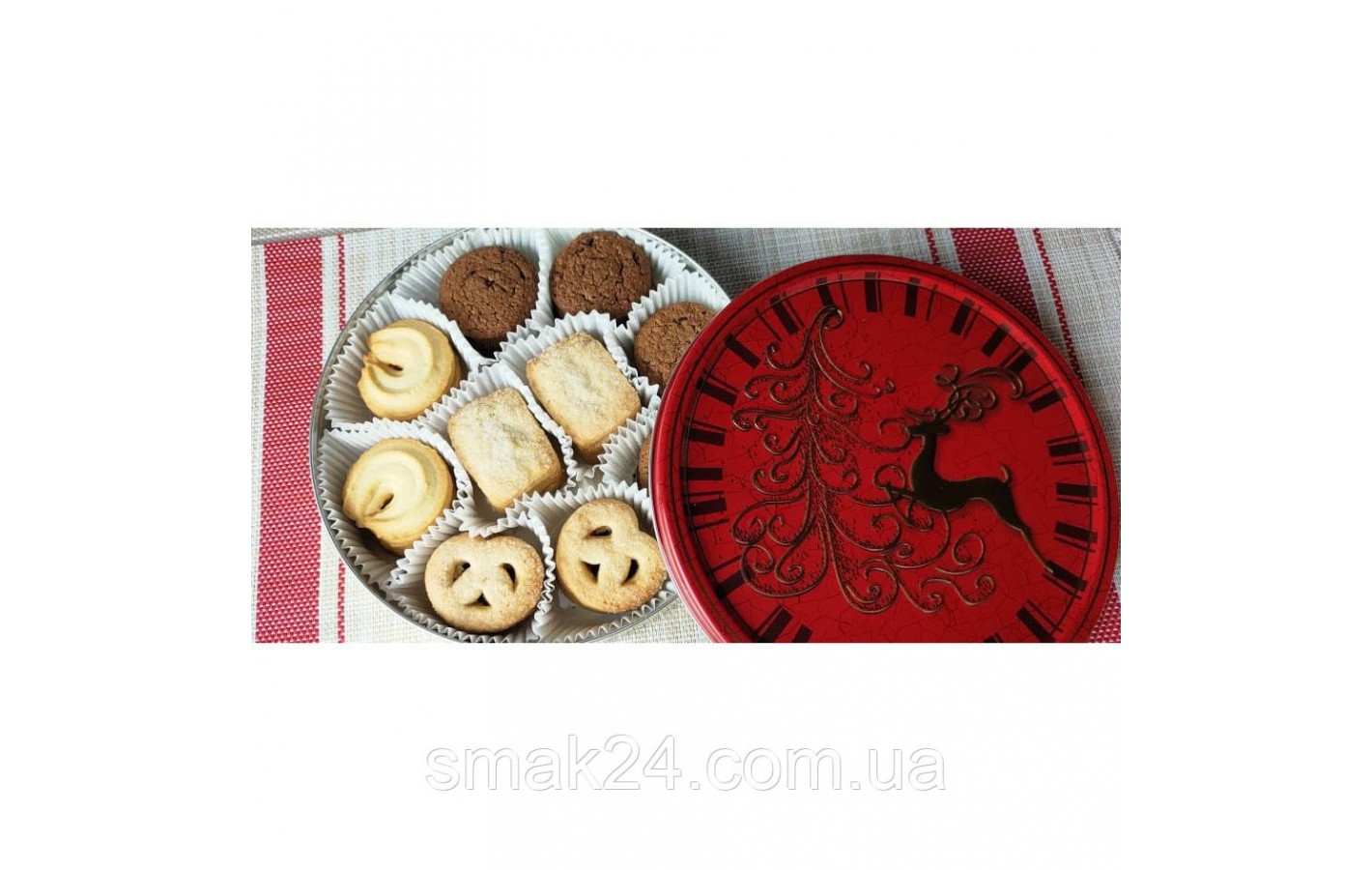 Печиво Різдвяний Олень Jacobsens Bakerry Reindeer в ж/б 400 г Данія