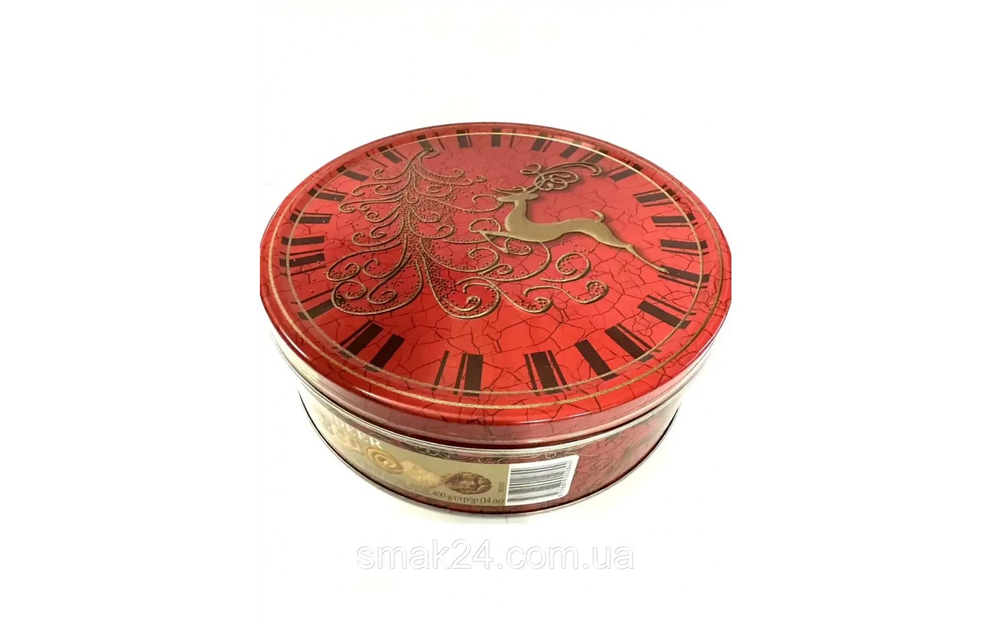 Печиво Різдвяний Олень Jacobsens Bakerry Reindeer в ж/б 400 г Данія