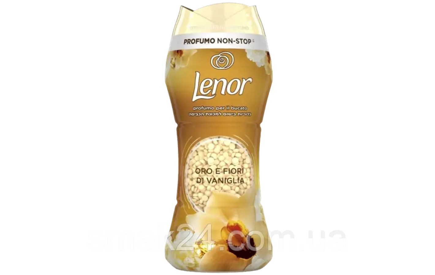 Кондиционер в гранулах для белья Золото и Ваниль Lenor Oro e Fiori di Vaniglia 210г Италия