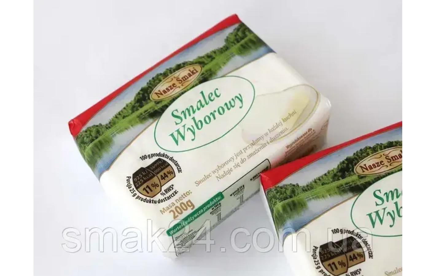 Смалец отборный Nasze Smaki Smalec Wyborowy 200г Польша