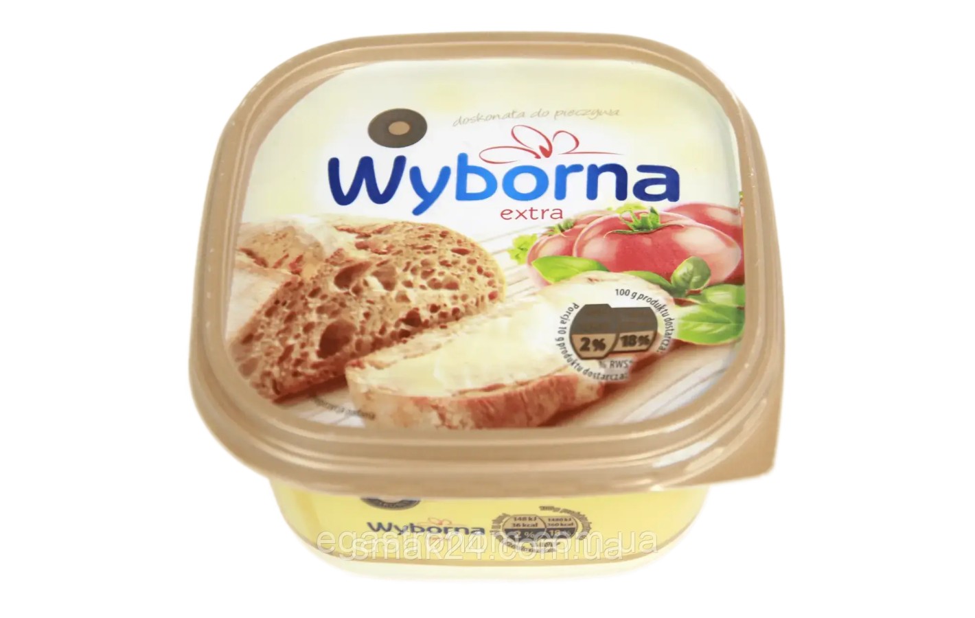 Маргарин бутербродный Изысканный Экстра Wyborna Extra 40% 500г Польша