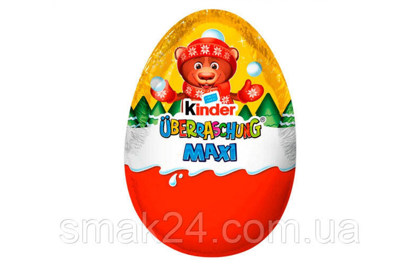 Шоколадное яйцо Kinder Uberraschung Maxi 100г Германия