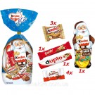 Шоколадный новогодний набор Санта-Клаус Kinder Dark & Mild (10шт) 199г Италия