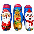 Шоколад молочный c карамельной начинкой Снеговик Figurka Goplana Польша 30г